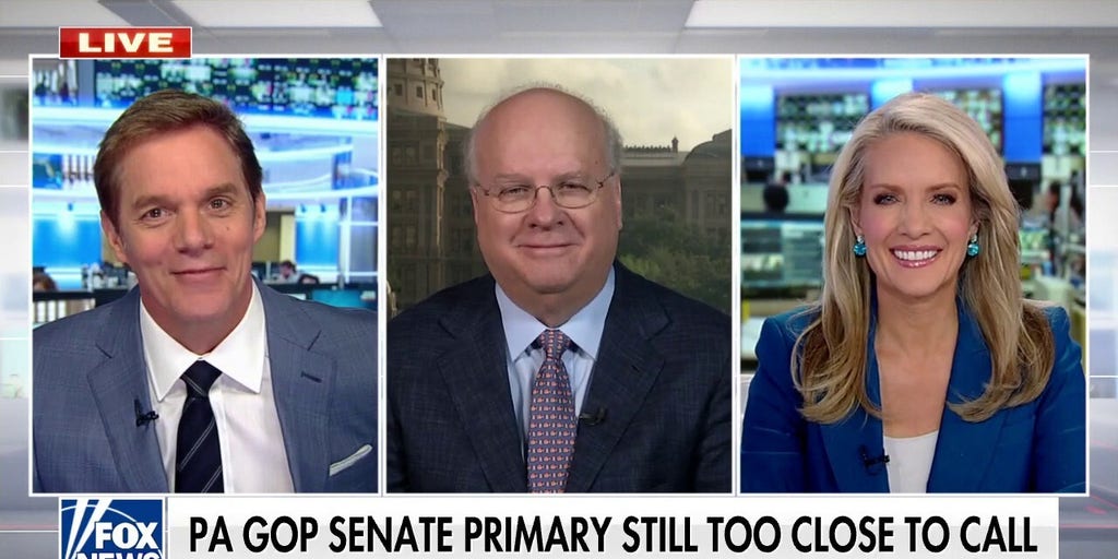 Karl Rove Complicated Pennsylvania Senate Primary Will Take Days To Sort Out Fox News Video 7815