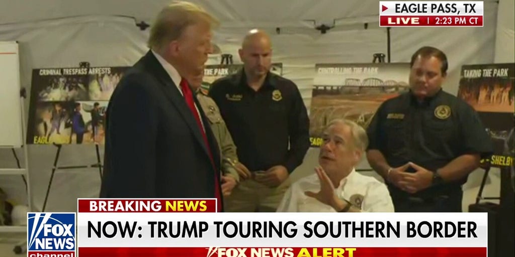 Trump tours southern border with Texas Gov. Abbott: 'Unbelievable ...