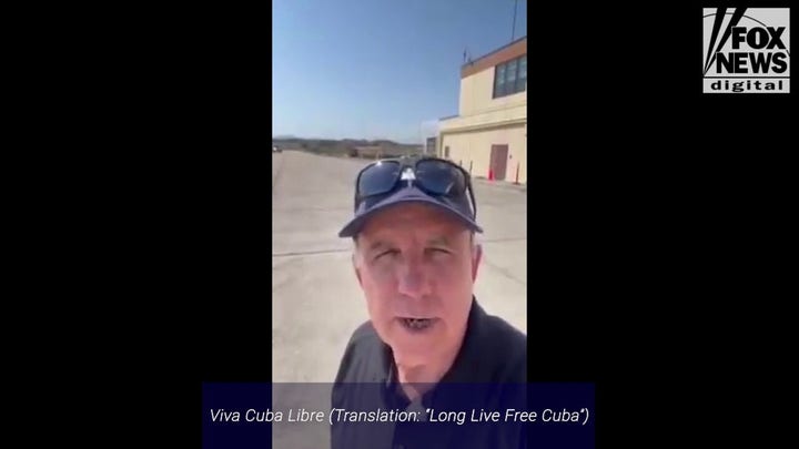 The only Cuban-born U.S. congressman returns to the island for the first time since childhood