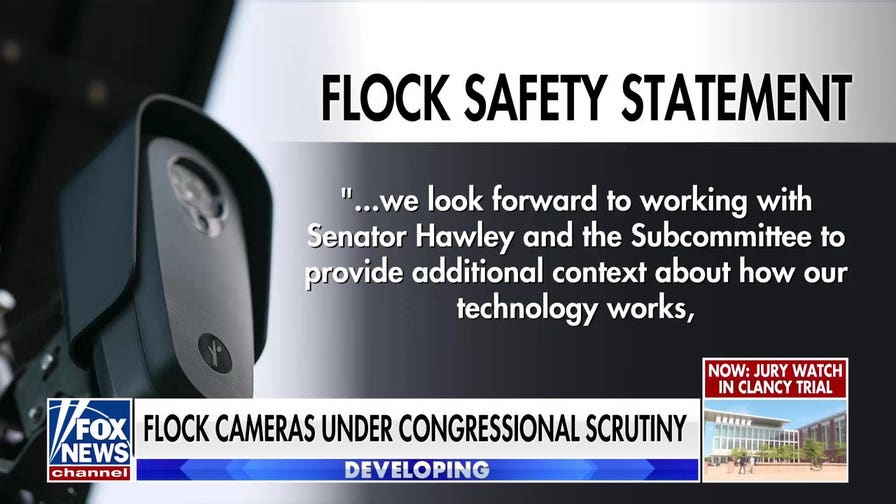 Flock surveillance cameras face congressional scrutiny