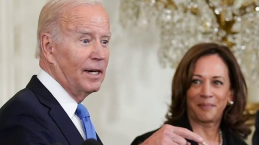 Biden speaks to former campaign staffers: 'It was the right thing to do'