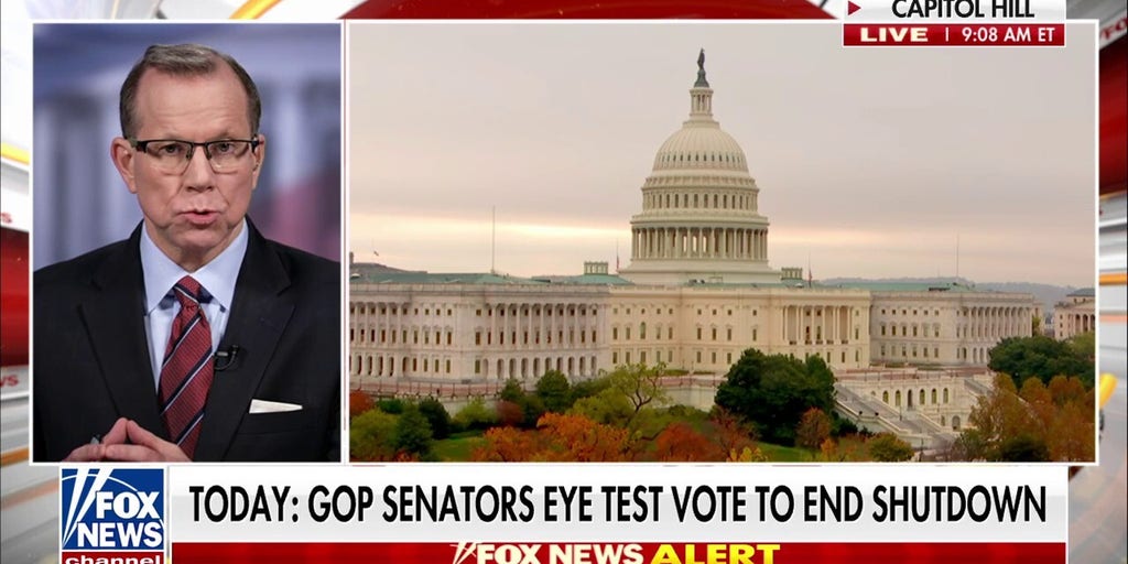 Republican senators weigh test vote to end shutdown as challenges remain