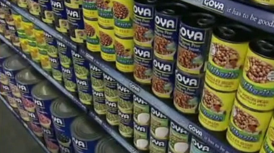 Goya Foods faces boycott after CEO praises President Trump