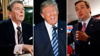 GOP presidential candidates ignore Reagan's 11th Commandment