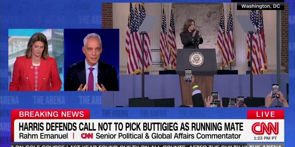 Rahm Emanuel calls out Harris for failing important test in picking VP