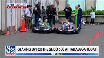 'Fox & Friends' takes part in go-kart race