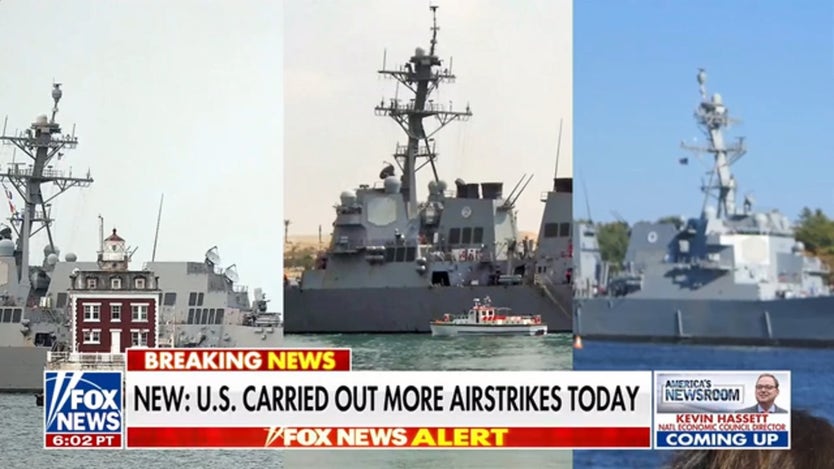 US launches airstrikes against Iranian targets in Strait of Hormuz