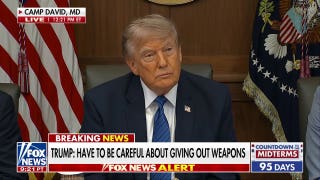 Trump warns Iran is being 'decimated' as he questions Ukraine aid