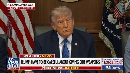 Trump warns Iran is being 'decimated' as he questions Ukraine aid