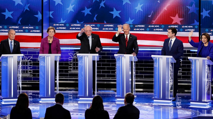 Moderate Democratic candidates wrestle against leftward lurch