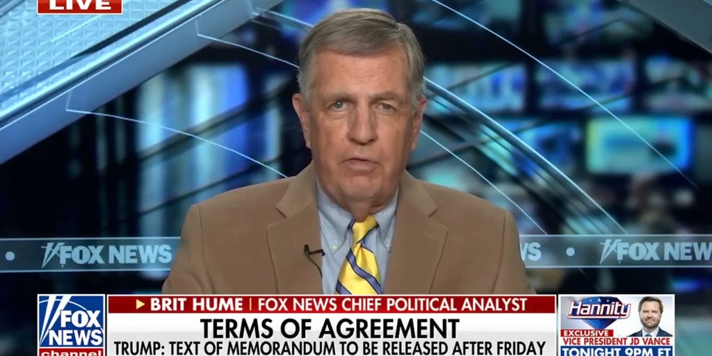 Brit Hume: There's a long way to go here
