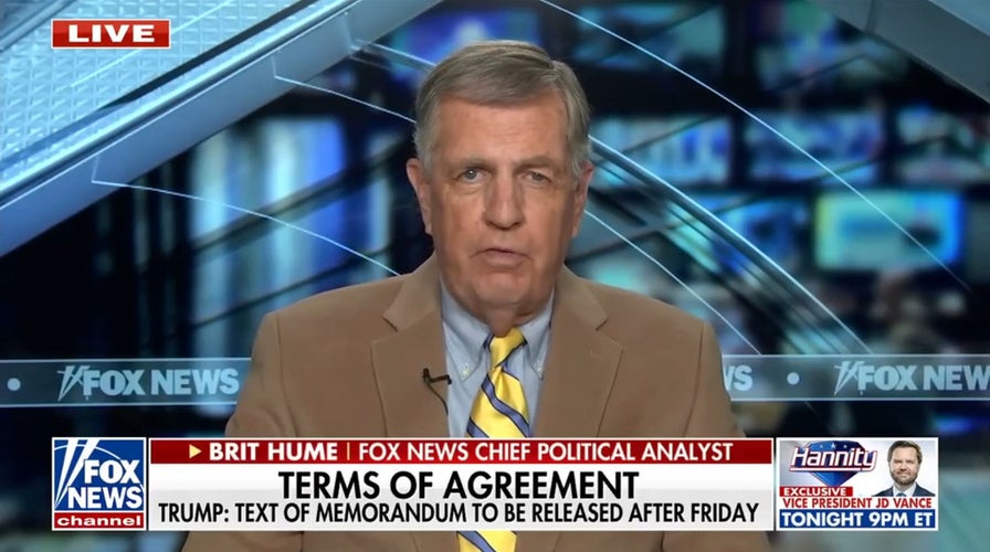 Brit Hume: There's a long way to go here