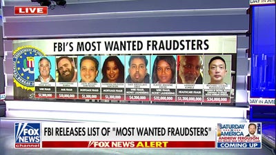 FBI releases list of ‘most wanted fraudsters’ as crackdown continues