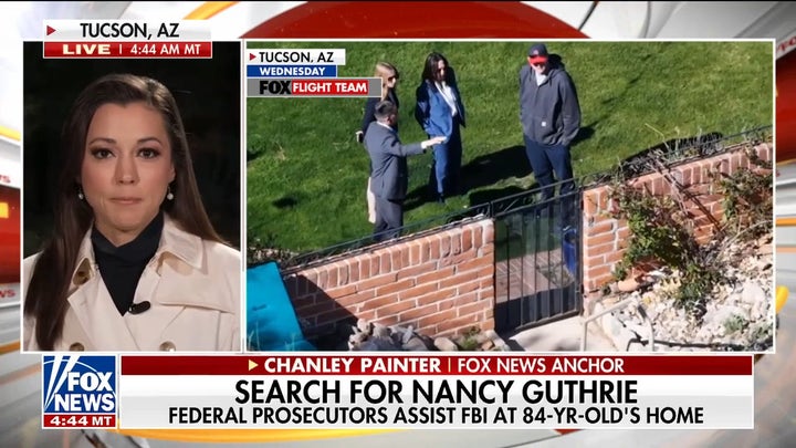 Search for Nancy Guthrie continues as federal prosecutors assist FBI at 84-year-old's home