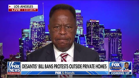Leo Terrell: DeSantis' bill to ban protests outside private homes 'good intentions but a bad idea'