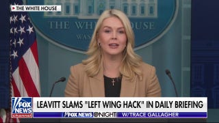Left leaning bias sparks viral moment at White House press conference