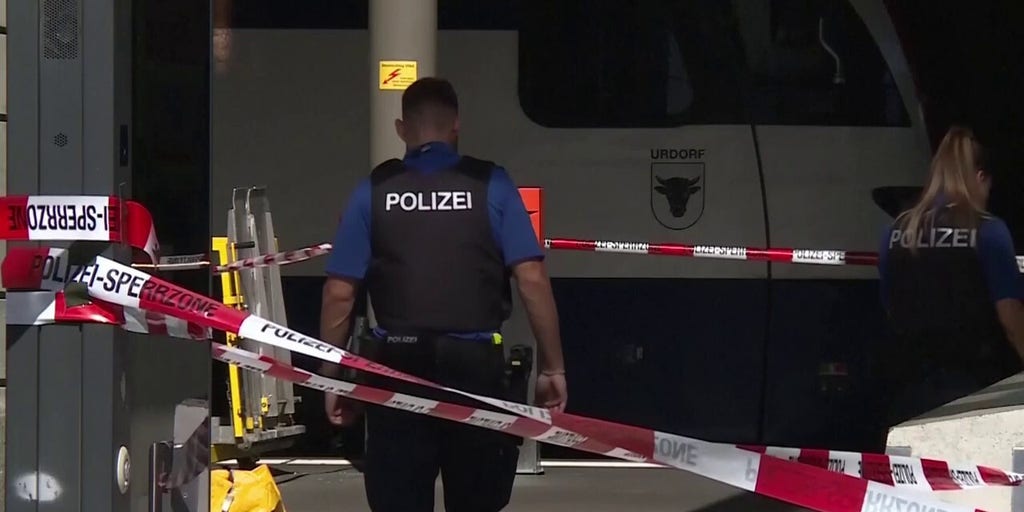Swiss police respond to train station after 3 wounded by suspect wielding 'bladed weapon'