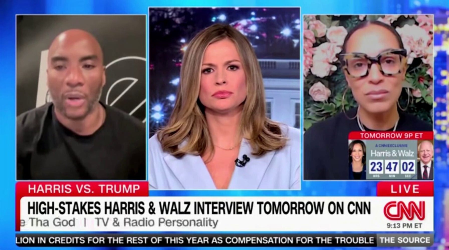 Charlamagne Tha God Urges VP Harris to Focus on Policy in CNN Interview