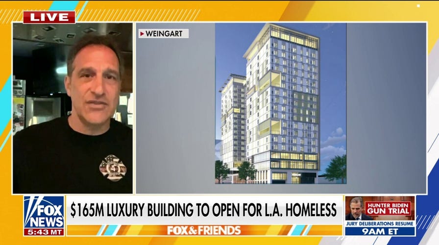 Homeless high-rise in Los Angeles set to cost taxpayers $165 million