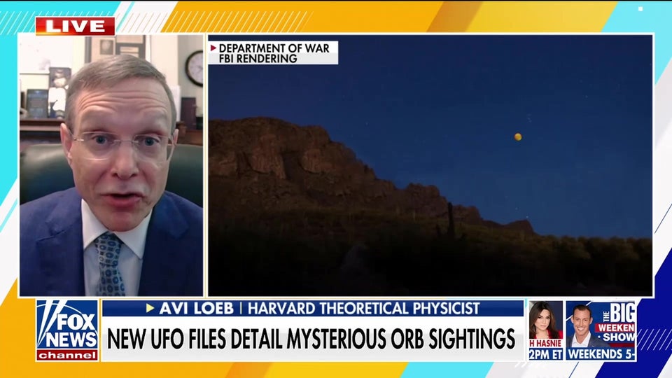 Harvard physicist discusses mysterious orb sightings in newly released Pentagon UFO files