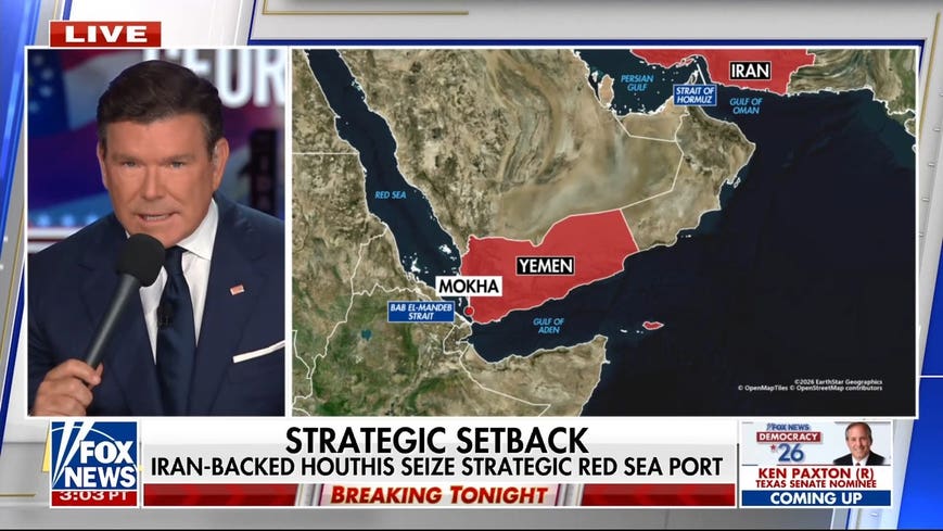 Iran-backed Houthis seize strategic Red Sea port city
