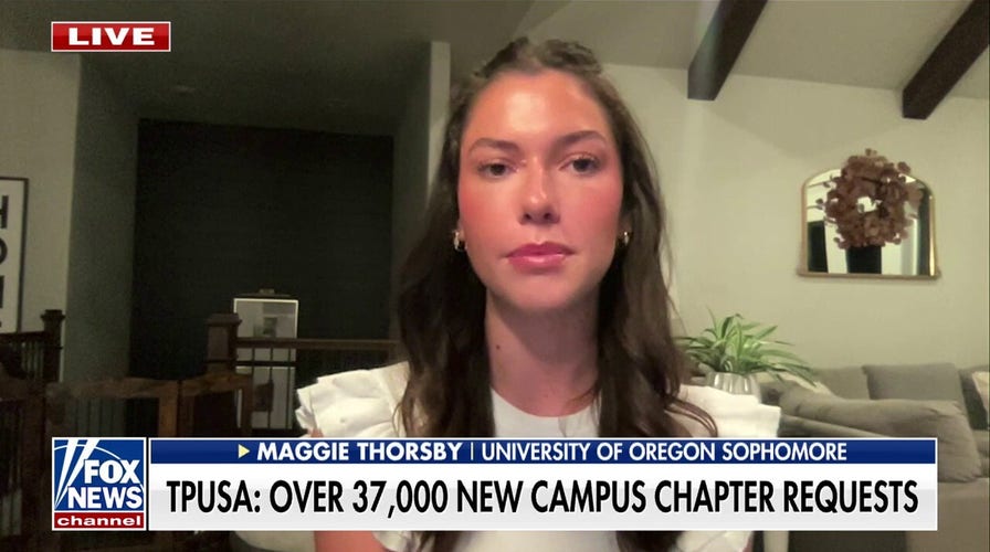 University of Oregon sophomore shares how Charlie Kirk inspired her to speak up
