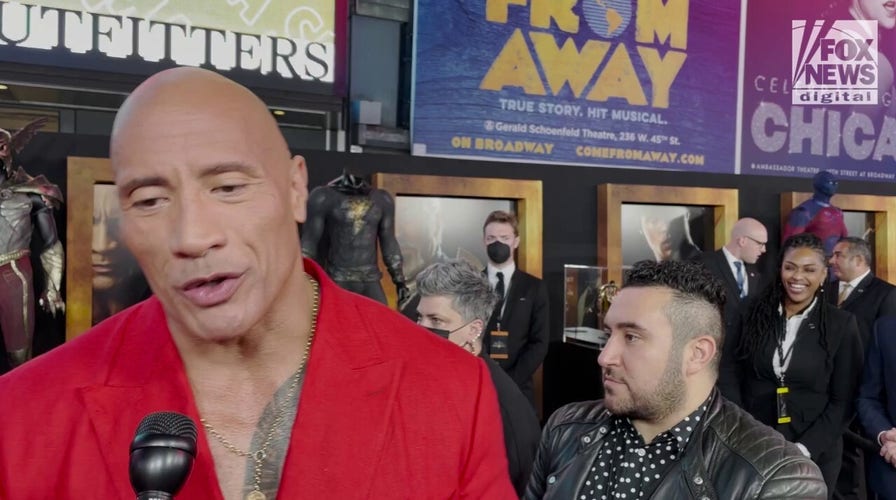 Dwayne "The Rock" Johnson talks about his training for "Black Adam": 'I gave it my all'