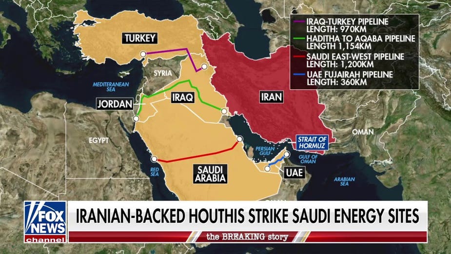 Iran-backed Houthis claim attacks on Saudi energy sites
