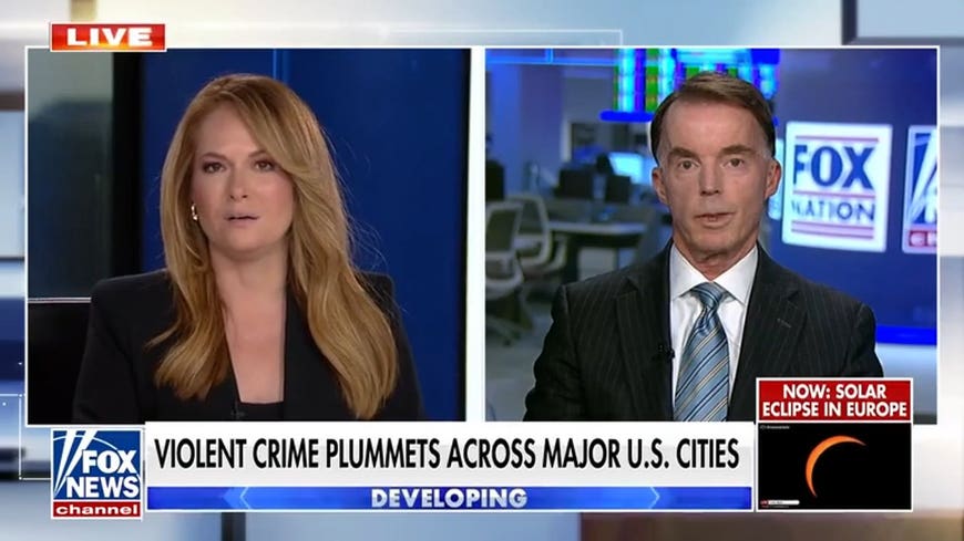Violent crime numbers plummet around the country