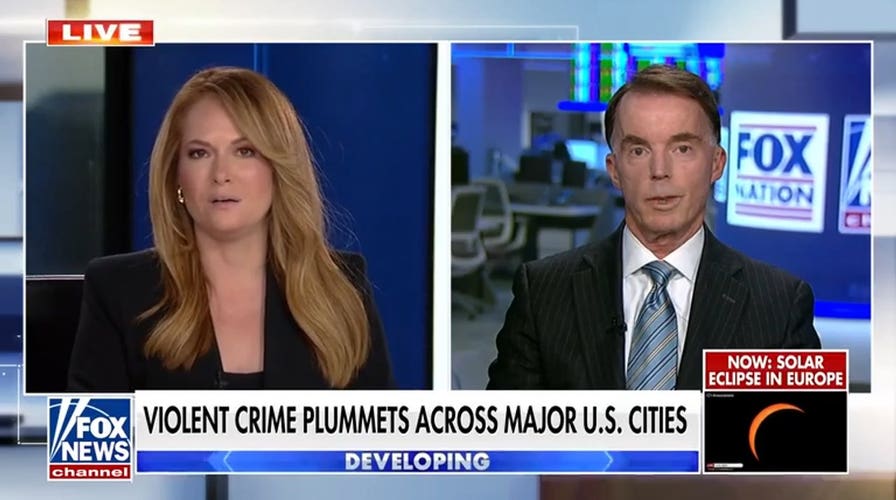 Violent crime numbers plummet around the country