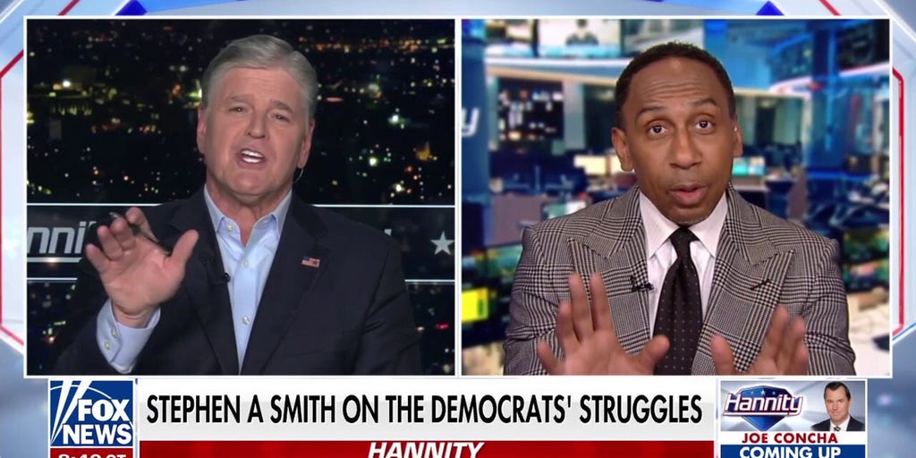 Hannity and Stephen A. Smith debate Obama vs Trump