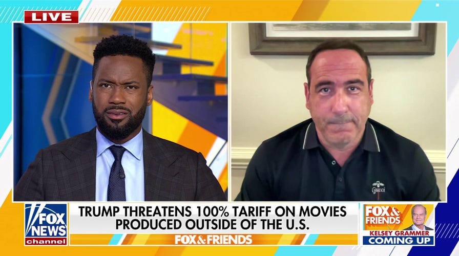 Hollywood exec says Trump tariff a 'good opening discussion' for keeping jobs in America