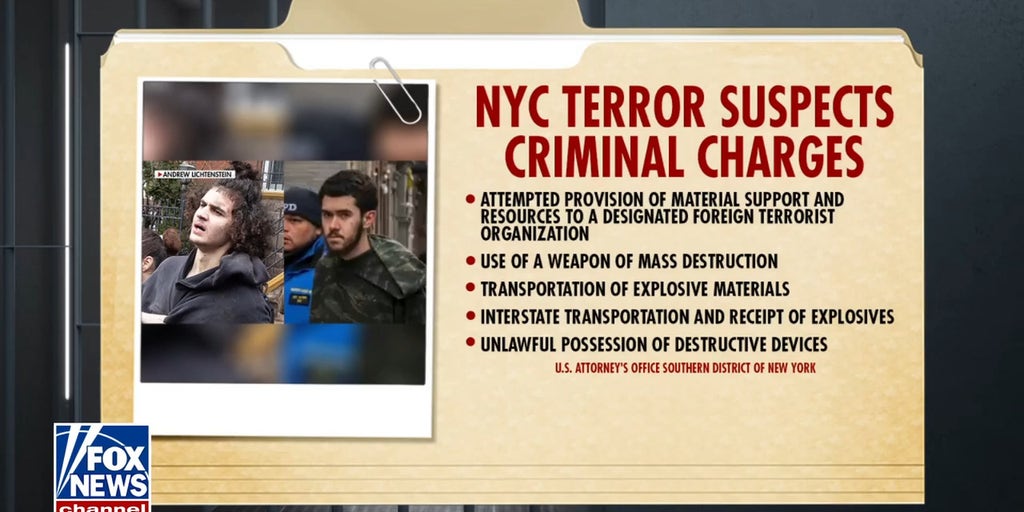 Two teens charged in suspected NYC terror plot, pledged allegiance to ISIS
