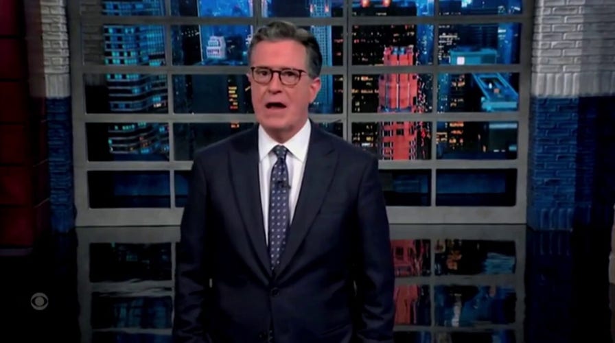 Colbert mocks Sen. Scott's reference to God in announcement about campaign