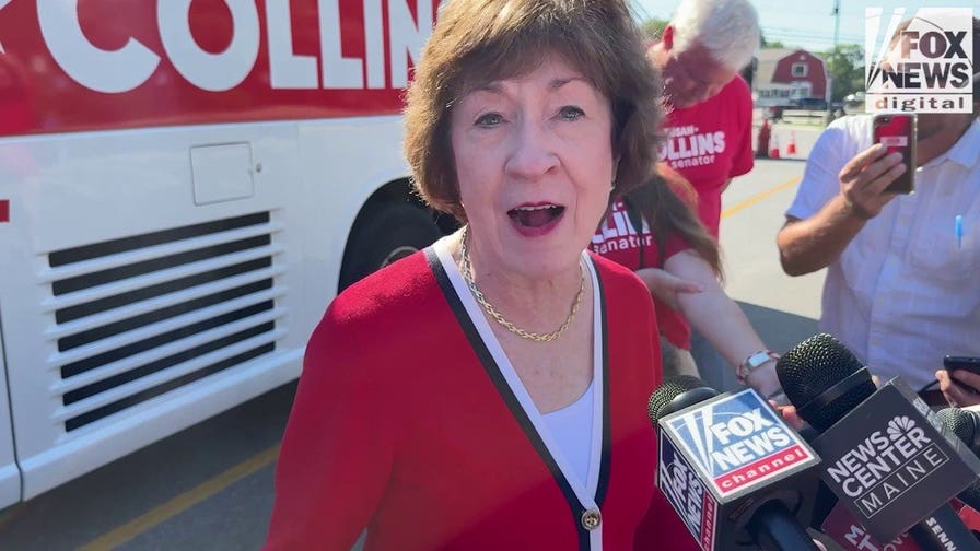 Republican Sen Susan Collins of Maine raises red flags over Democratic challenger Troy Jackson’s ‘temper’