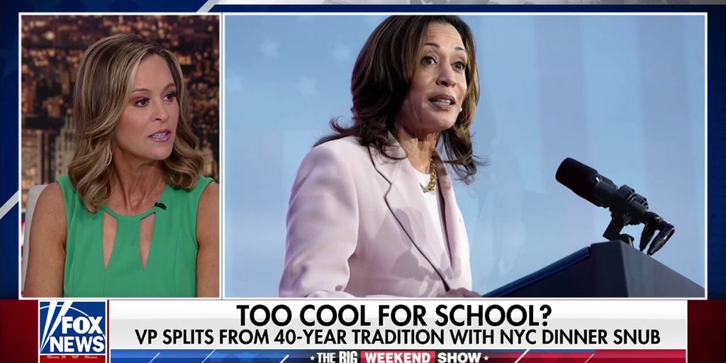 It's a 'real shame' that Kamala Harris is skipping the Al Smith Dinner: Anita Vogel