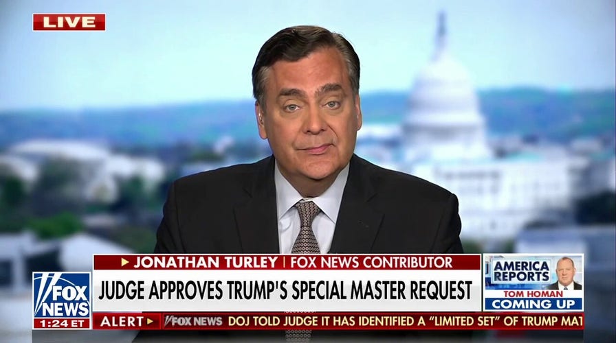 Judge granting ‘special master’ request is ‘modest step’ to reassure public: Turley