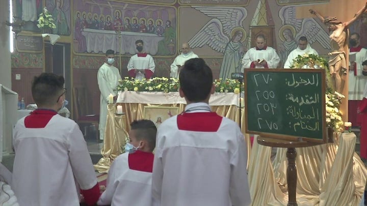 Palestinian Christians in the Gaza Strip celebrate Easter amid COVID-19 outbreak