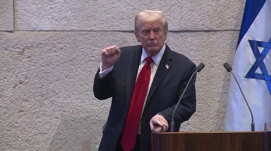With hostages freed, Trump thanks others in Israel speech but is too quick to declare war is over