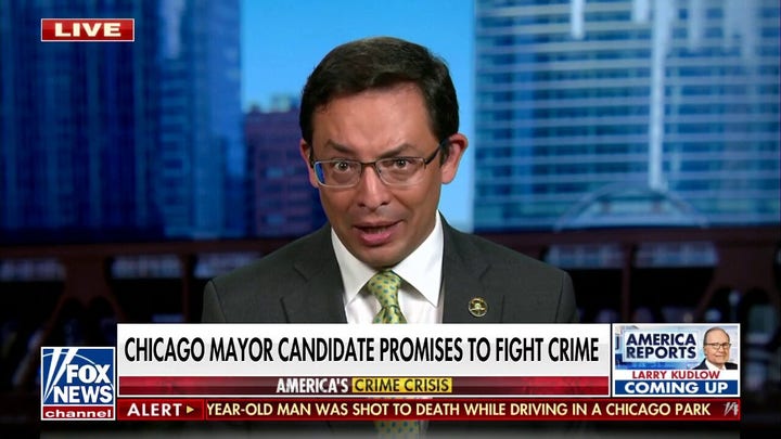 Chicago mayoral candidate makes fighting crime an election promise