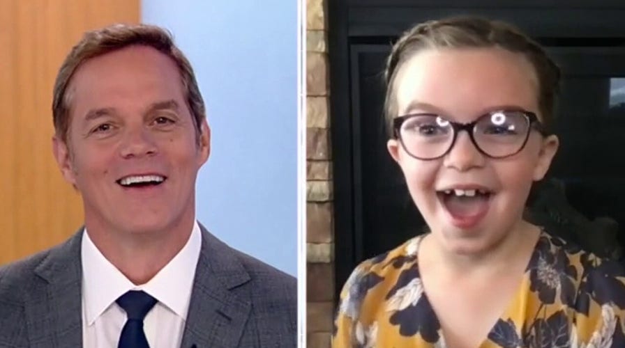 7-year-old Emmy Eaton interviews Bill Hemmer!
