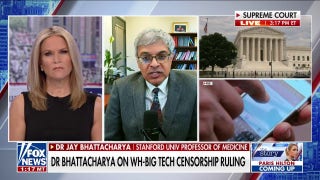  Dr. Jay Bhattacharya: The Supreme Court thinks government can threaten social media companies - Fox News
