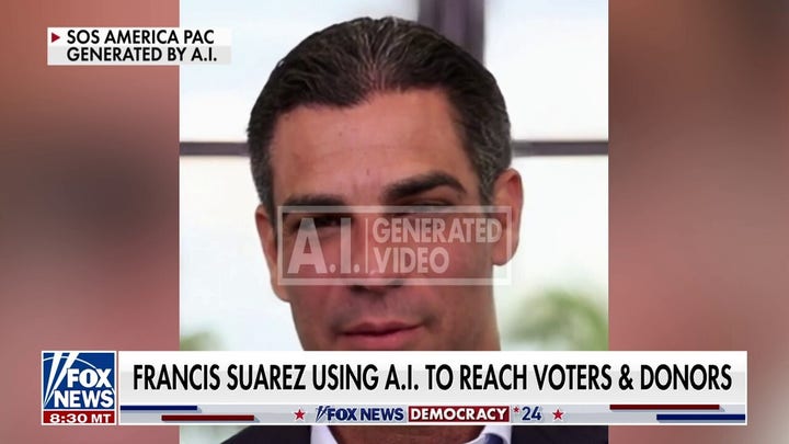 GOP candidate Francis Suarez using AI for 2024 campaign