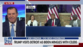 Trump courts Black voters in Michigan while Biden fundraises alongside celebrities