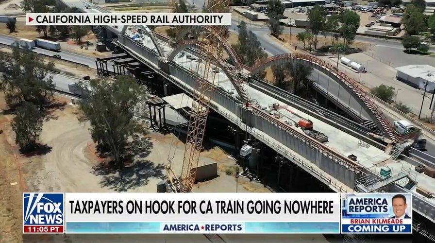 California high speed rail project overdue and over budget