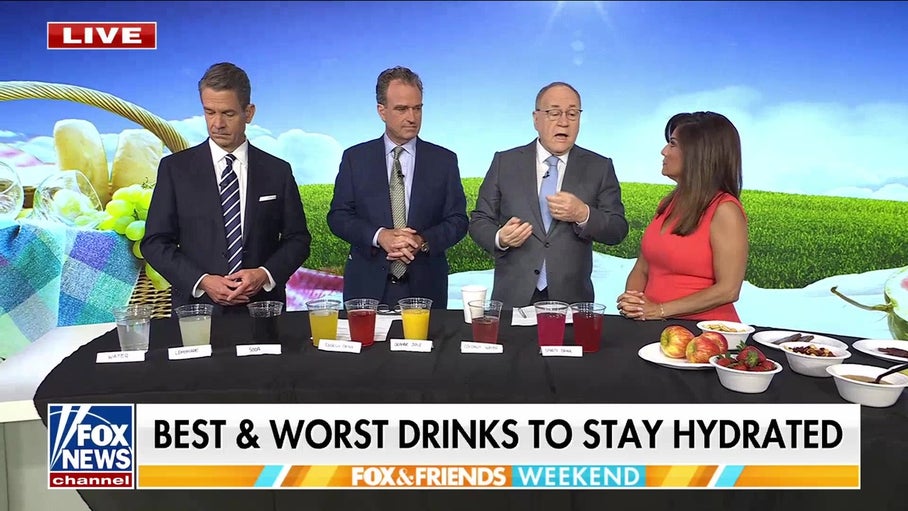Expert reveals best drinks for summer hydration