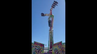 Houston Rodeo ride malfunction leaves people stuck in the air