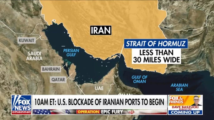 Trump orders US naval blockade of Strait of Hormuz after Iran peace talks fail