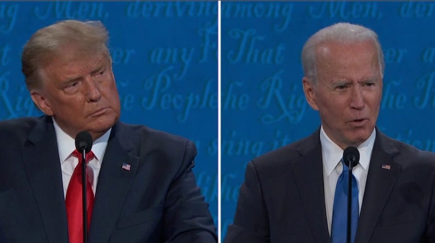 Trump, Biden spar over veracity of Hunter Biden's laptop, emails