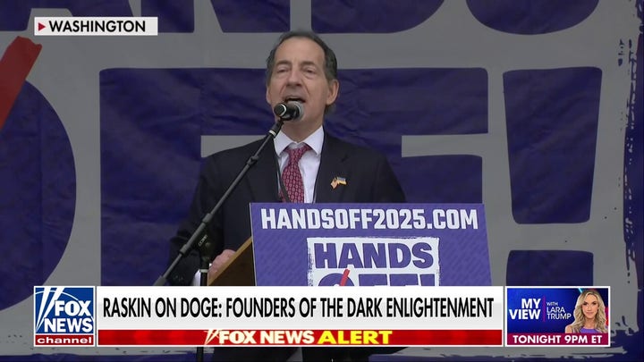‘Hands Off’ rally against Trump administration in DC
